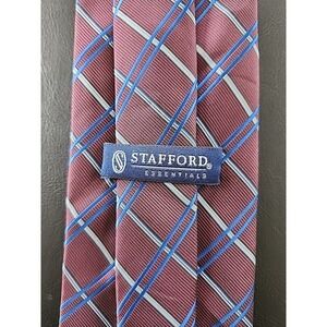 Men's Neck Tie Stafford Silk L59" W3.50"